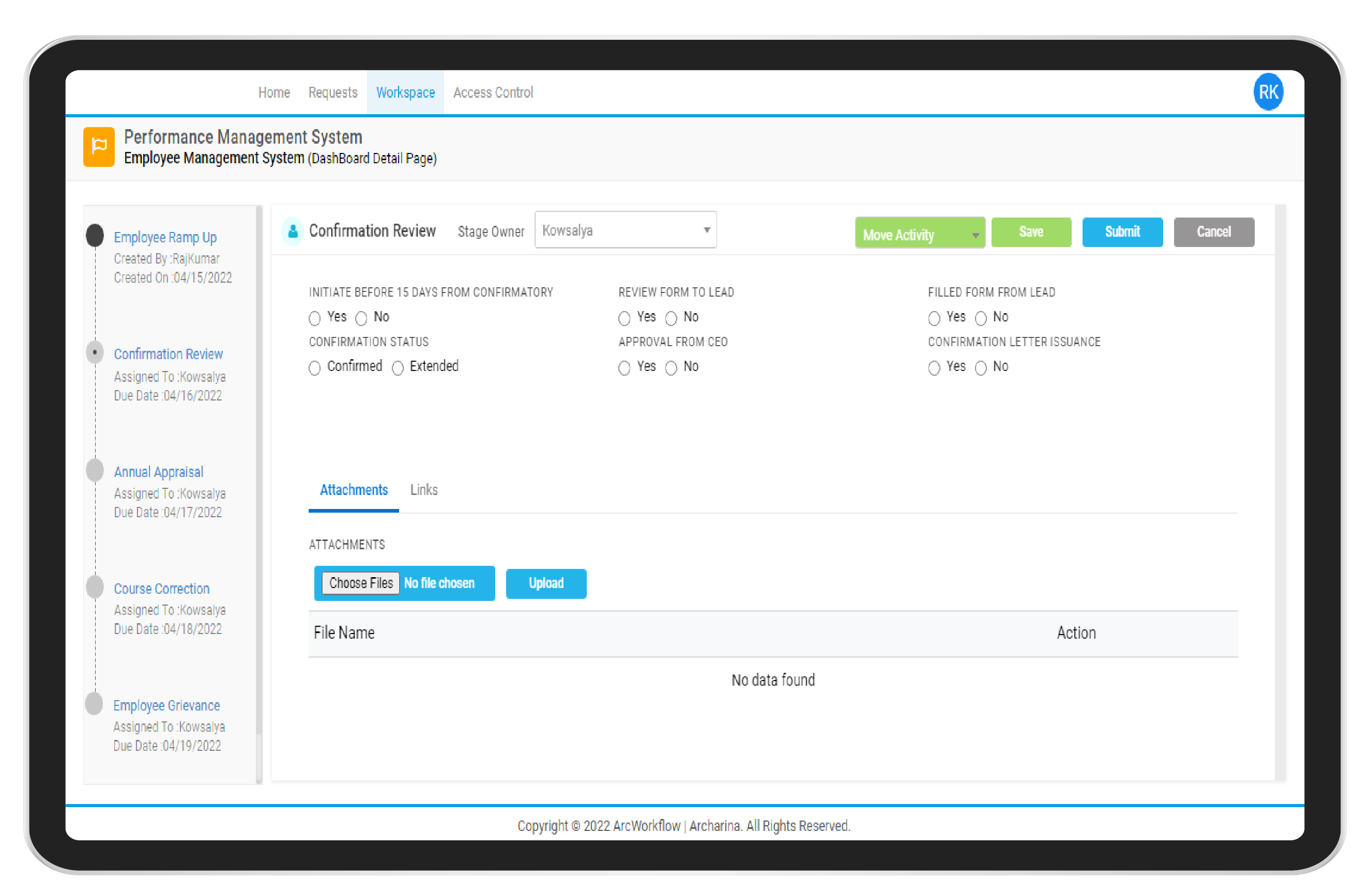 Workflow Software